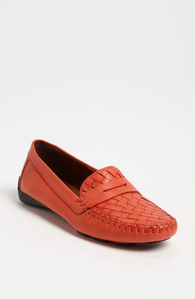Robert Zur Petra Driving Shoe in Orange (coral