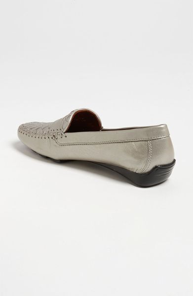 Robert Zur Petra Driving Shoe in Silver