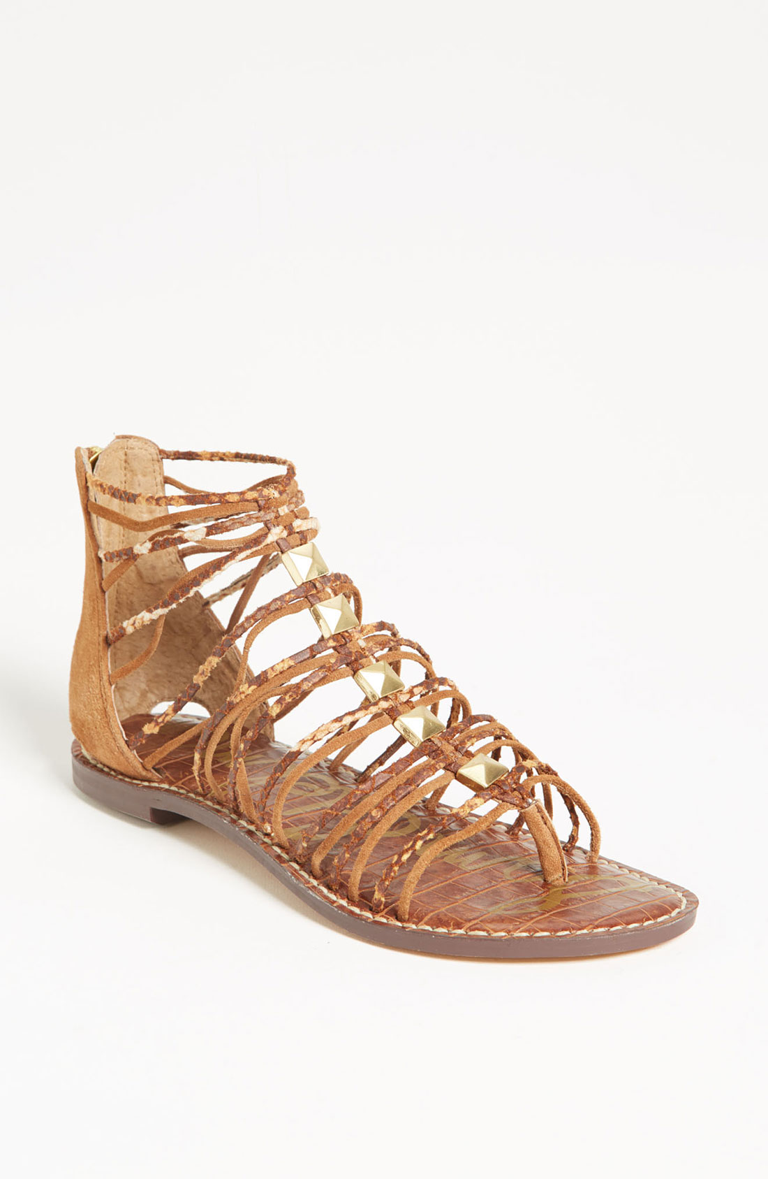Sam Edelman Grant Sandal in Brown (saddle brown suede) | Lyst Sam Edelman Grant Sandal in Brown (saddle brown suede) | Lyst