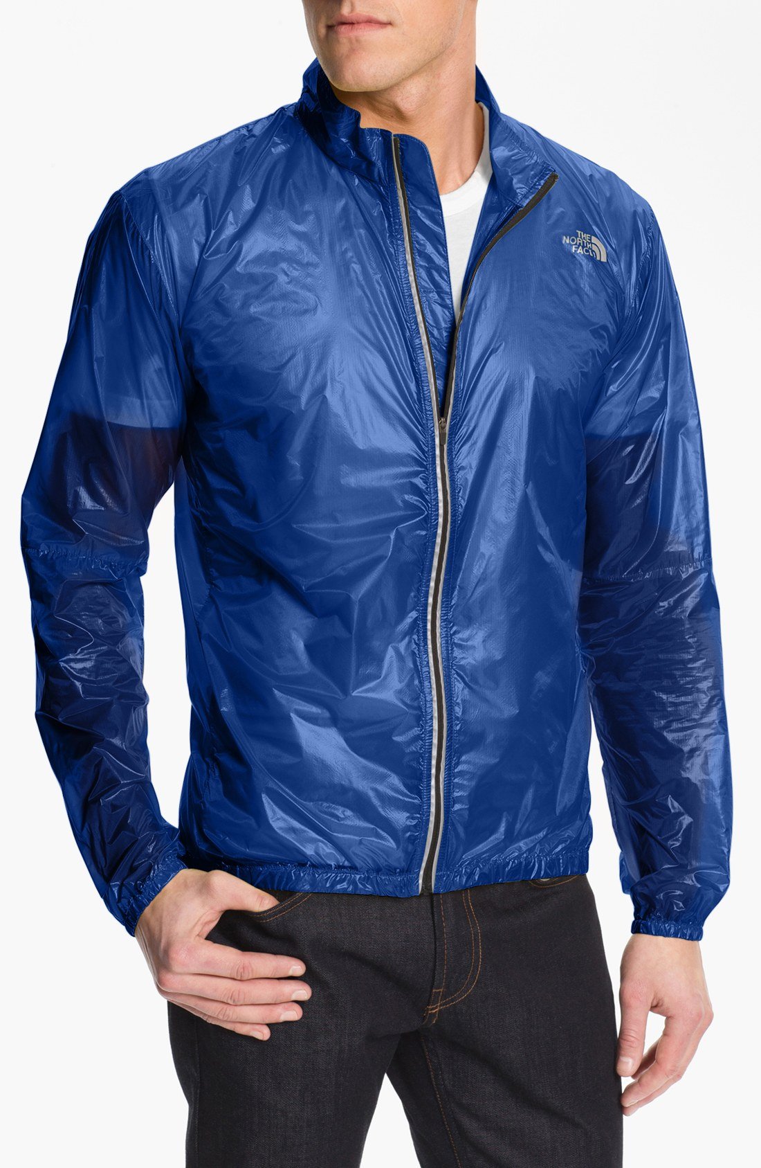 the north face blue coat