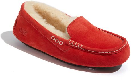 Ugg Ansley Slipper Women In Red (koi) | Lyst