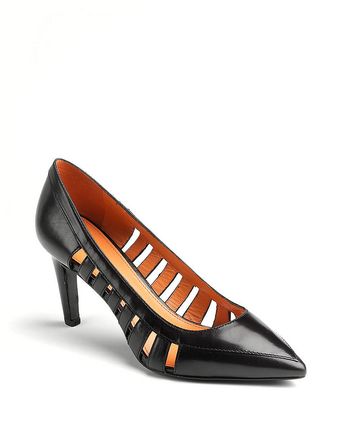Via Spiga Gaia Leather Pumps - Lyst