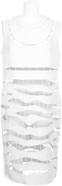 Alexander Wang Leather Dress - Lyst