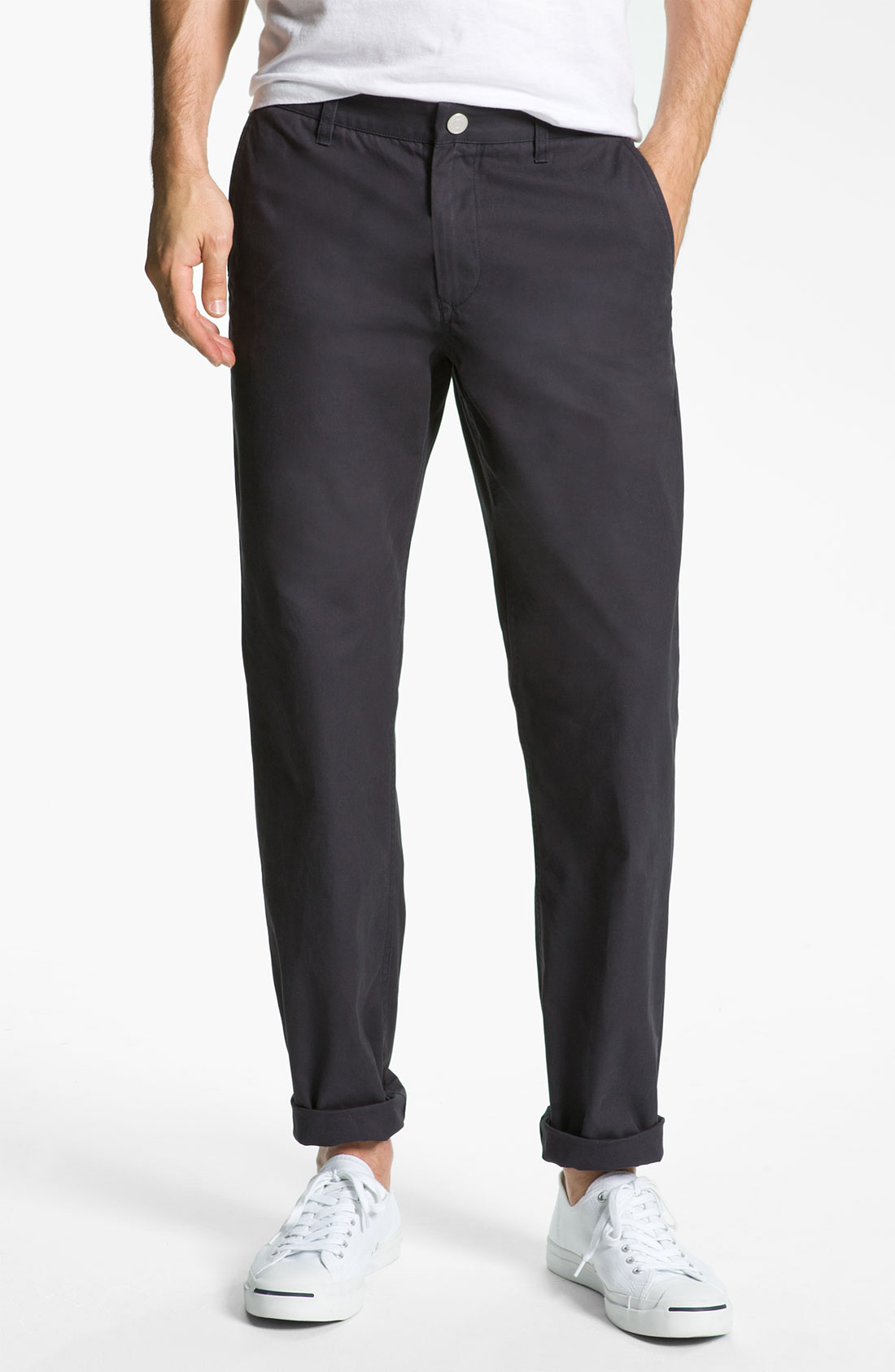 mens straight leg chinos