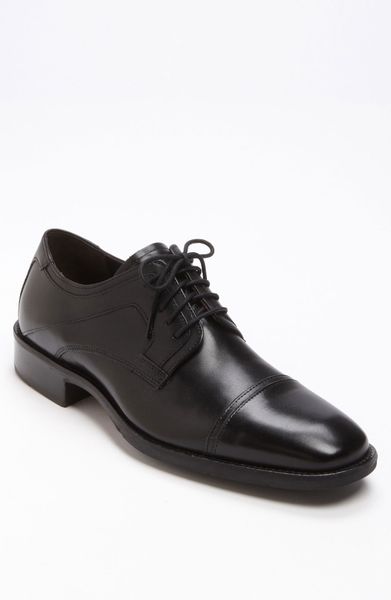 Johnston  Murphy Larsey Oxford in Black for Men | Lyst