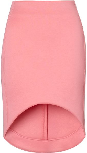 Josh Goot Bubblegum Cutaway Scuba Skirt - Lyst