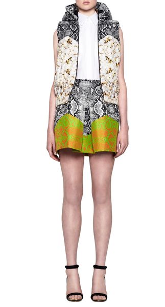 Josh Goot Snake Black and Gold Clean Hooded Bomber Vest - Lyst