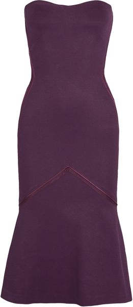 Zac Posen Stretchwoven Jersey Dress - Lyst