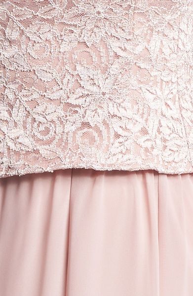 Alex Evenings Embellished Twin-set Petite in Beige (apricot) | Lyst