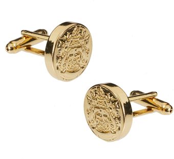 Asos Shield Cufflinks - Lyst