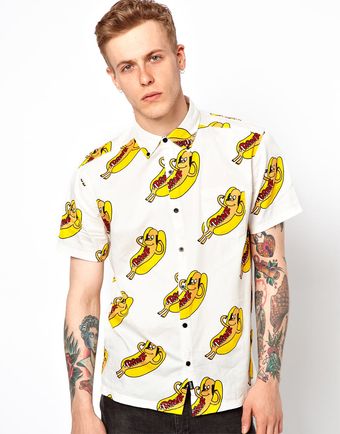 Lazy Oaf Hot Dawg Shirt - Lyst