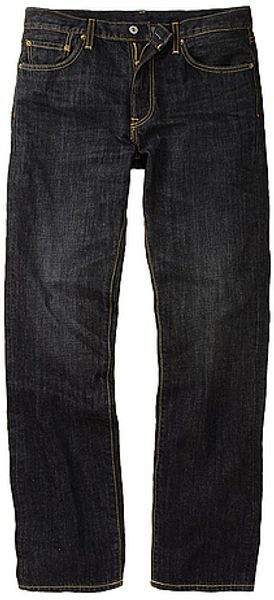 Uniqlo Regular Fit Straight Jeans - Lyst
