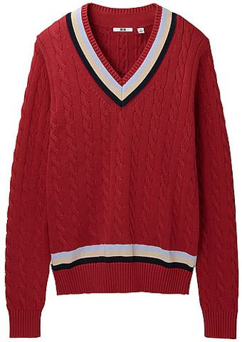 Uniqlo Tilden Sweater - Lyst