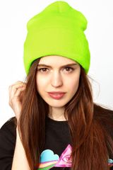 American Apparel Neon Cuffed Beanie