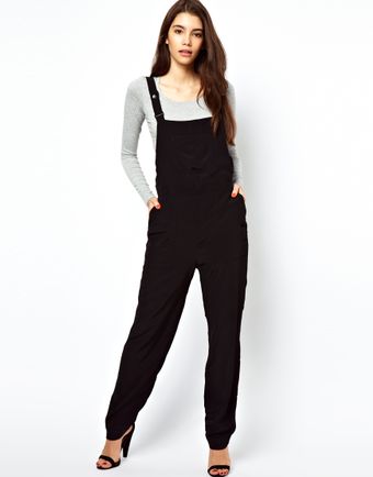 Asos Dungaree Jumpsuit - Lyst