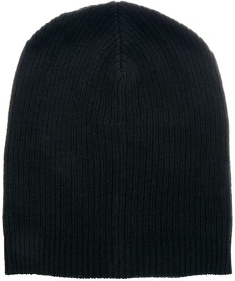 Asos Oversized Beanie in Black - Lyst