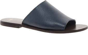 Asos Friday Leather Mule Flat Sandals - Lyst