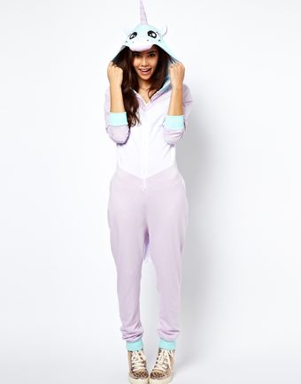 Asos Onesie in Unicorn Style - Lyst