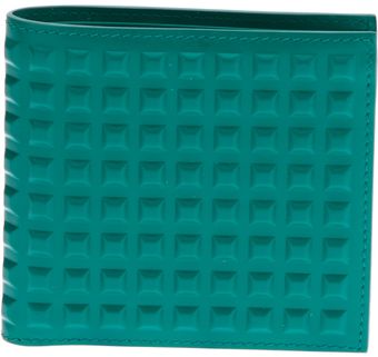 Balenciaga Groseille Studded Wallet - Lyst