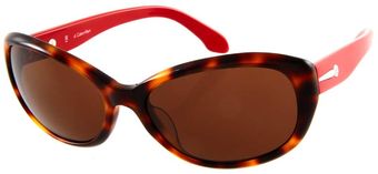 Calvin Klein Ck By Two Tone Sunglasses - Lyst