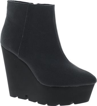 Cheap Monday Monolit Canvas Wedge Boot - Lyst