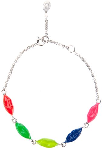 Delfina Delettrez Five Lips Bracelet - Lyst