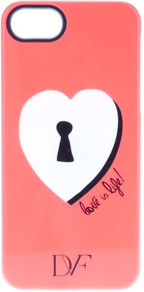 Diane Von Furstenberg Love Is Life Iphone Case - Lyst