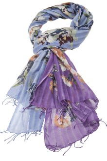 Epice Floral Print Scarf - Lyst