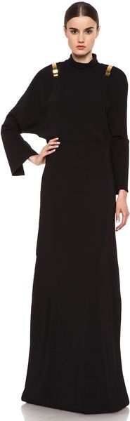 Givenchy Stretch Cady Open Back Gown  - Lyst