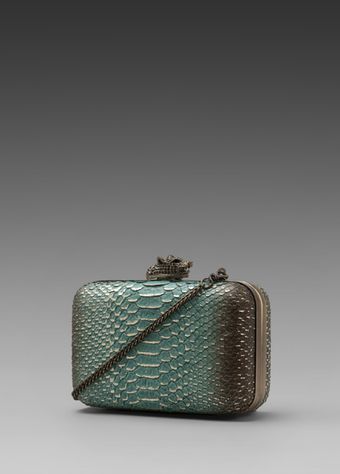 House Of Harlow Dylan Clutch in Teal - Lyst