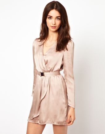 Jarlo Wrap Detail Dress - Lyst
