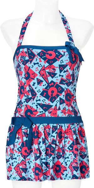 Marc By Marc Jacobs Bones Halter Coverup Dress in Rouge Red - Lyst