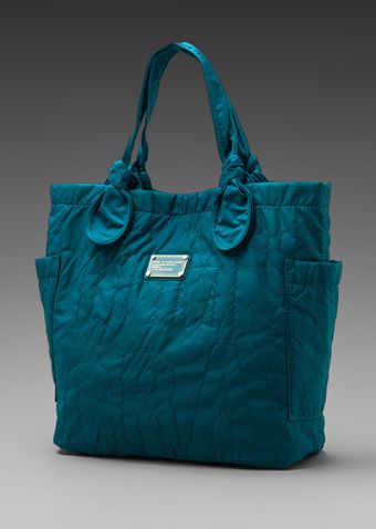 Marc By Marc Jacobs Pretty Nylon Medium Tote in Teal - Lyst