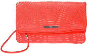 McQ by Alexander McQueen Lazer Cutout Clutch Bag - Lyst