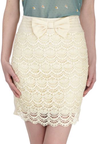 ModCloth Girl in Charge Skirt - Lyst