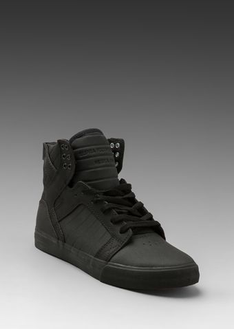 Supra Skytop Tuf in Black - Lyst