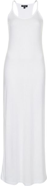 Topshop Strappy Cami Maxi Dress - Lyst