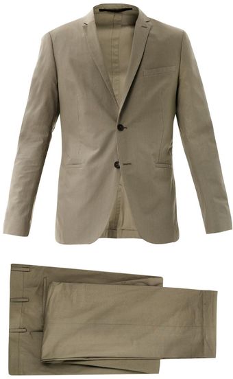Valentino Singlebreasted Cotton Suit - Lyst