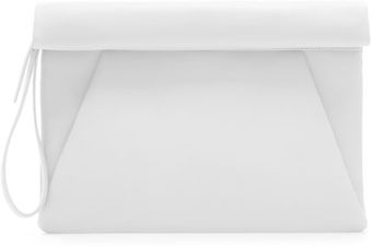 Zara Leather Clutch - Lyst