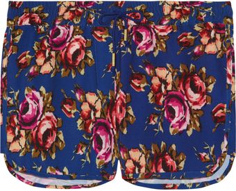 Zimmermann Ribbons Floral Print Board Shorts - Lyst