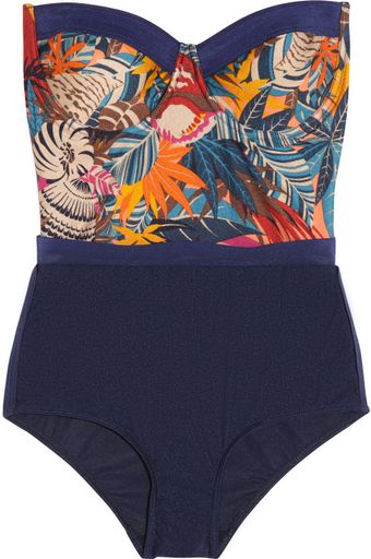 Zimmermann Wanderlust Printed Swimsuit - Lyst