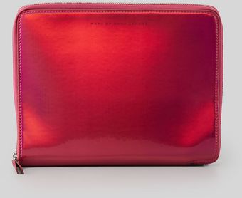 Marc By Marc Jacobs Techno Tablet Zip Case Redpink - Lyst