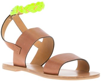 See By Chloé Contrast Strap Sandal - Lyst