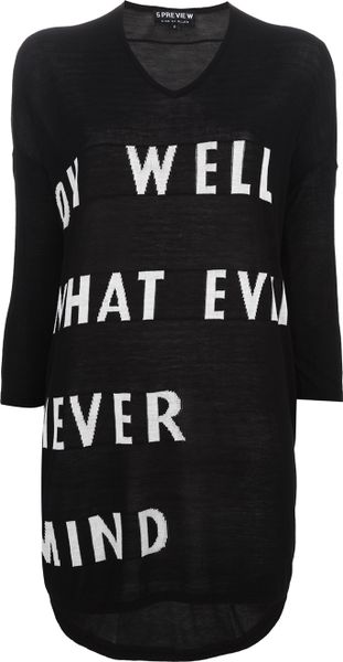 5preview Lettering Jumper - Lyst