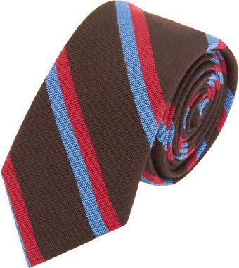 Band Of Outsiders Double Stripe Tie - Lyst