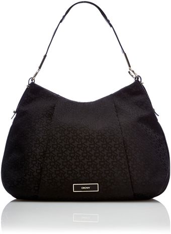 DKNY Crosby Black Hobo Bag - Lyst