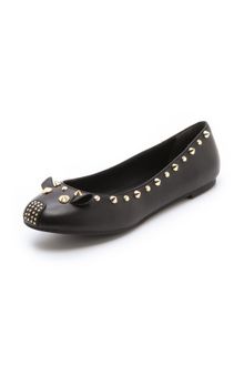 Marc By Marc Jacobs Studded Punk Mouse Ballet Flats - Lyst