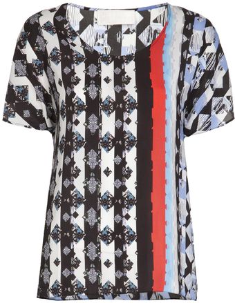 Peter Pilotto Printed U-top - Lyst