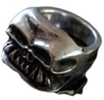Demaglie Skull Ring - Lyst