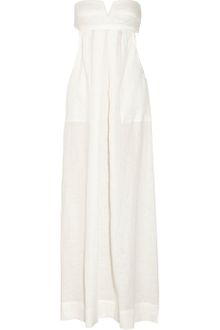 Diane Von Furstenberg New Krystle Linen Maxi Dress - Lyst
